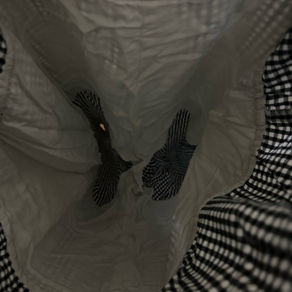 Wild Honey Black and White Gingham Jumpsuit with Pockets. - Picture 8 of 8